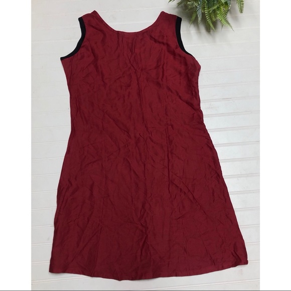 CherryRed Brand Red And Black Sheath Dress - Picture 6 of 7